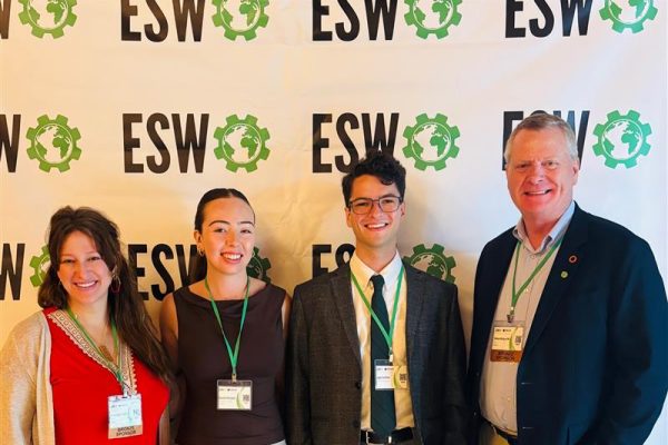 ABET sponsors students to attend ESW Conference